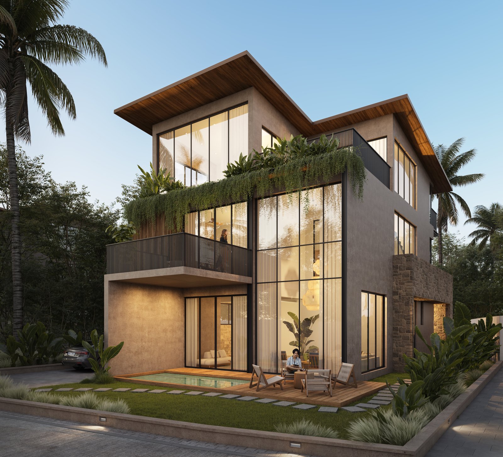 The Sands Villa Type A exterior