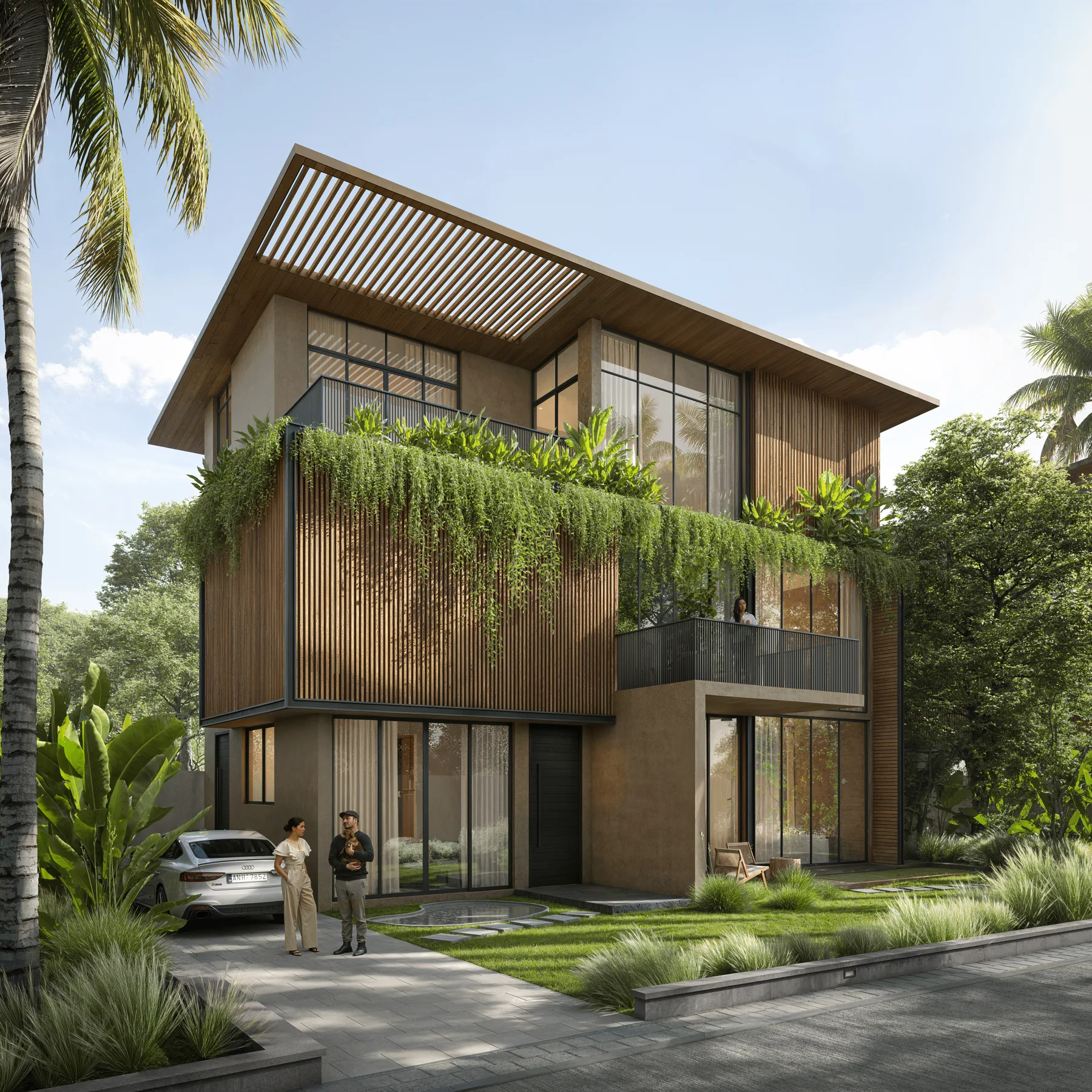 Amani villa exterior